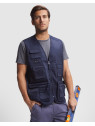 Gilet de travail multi-poches col en V VENERA