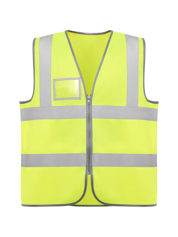 Gilet haute visibilité avec fermeture éclair POLUX