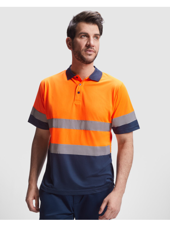 Polo technique haute visibilité bicolore POLARIS