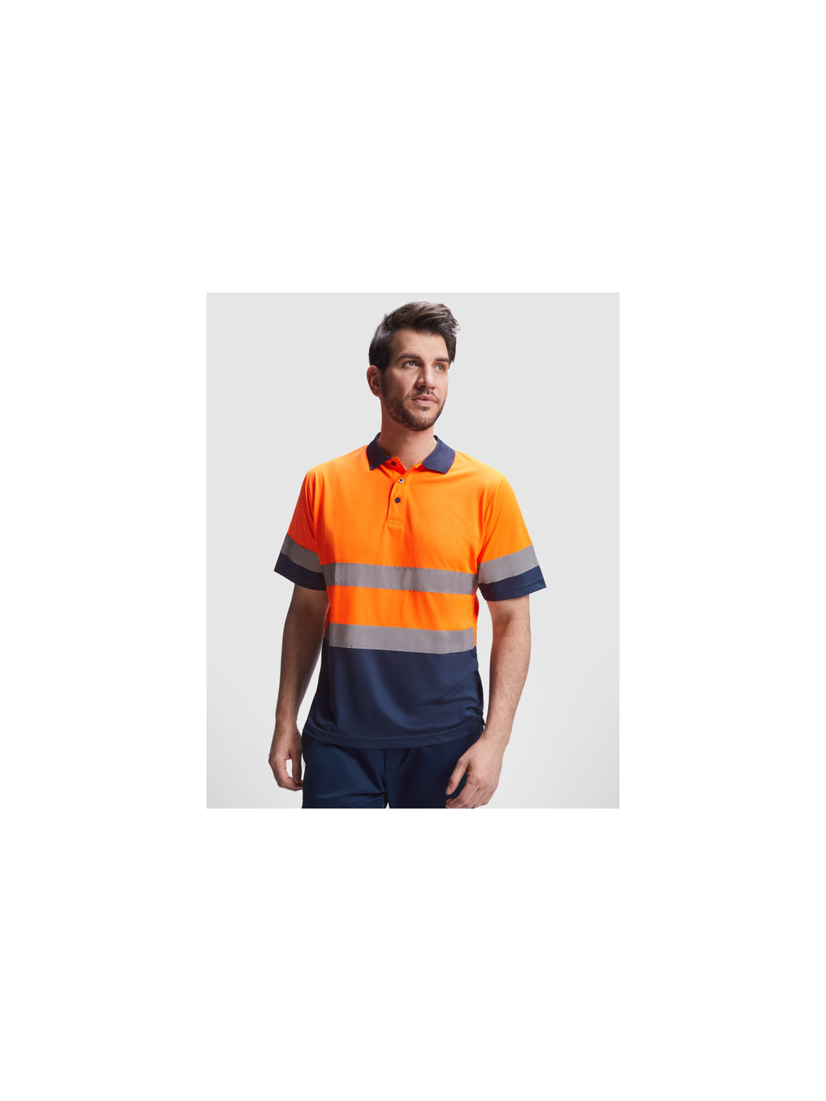 Polo technique haute visibilité bicolore POLARIS