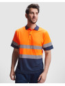 Polo technique haute visibilité bicolore POLARIS