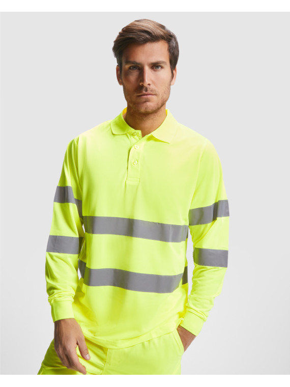 Polo technique manches longue haute visibilité POLARIS L/S
