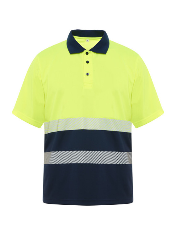 Polo technique haute visibilité à manches longues VEGA