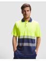 Polo technique haute visibilité à manches longues VEGA