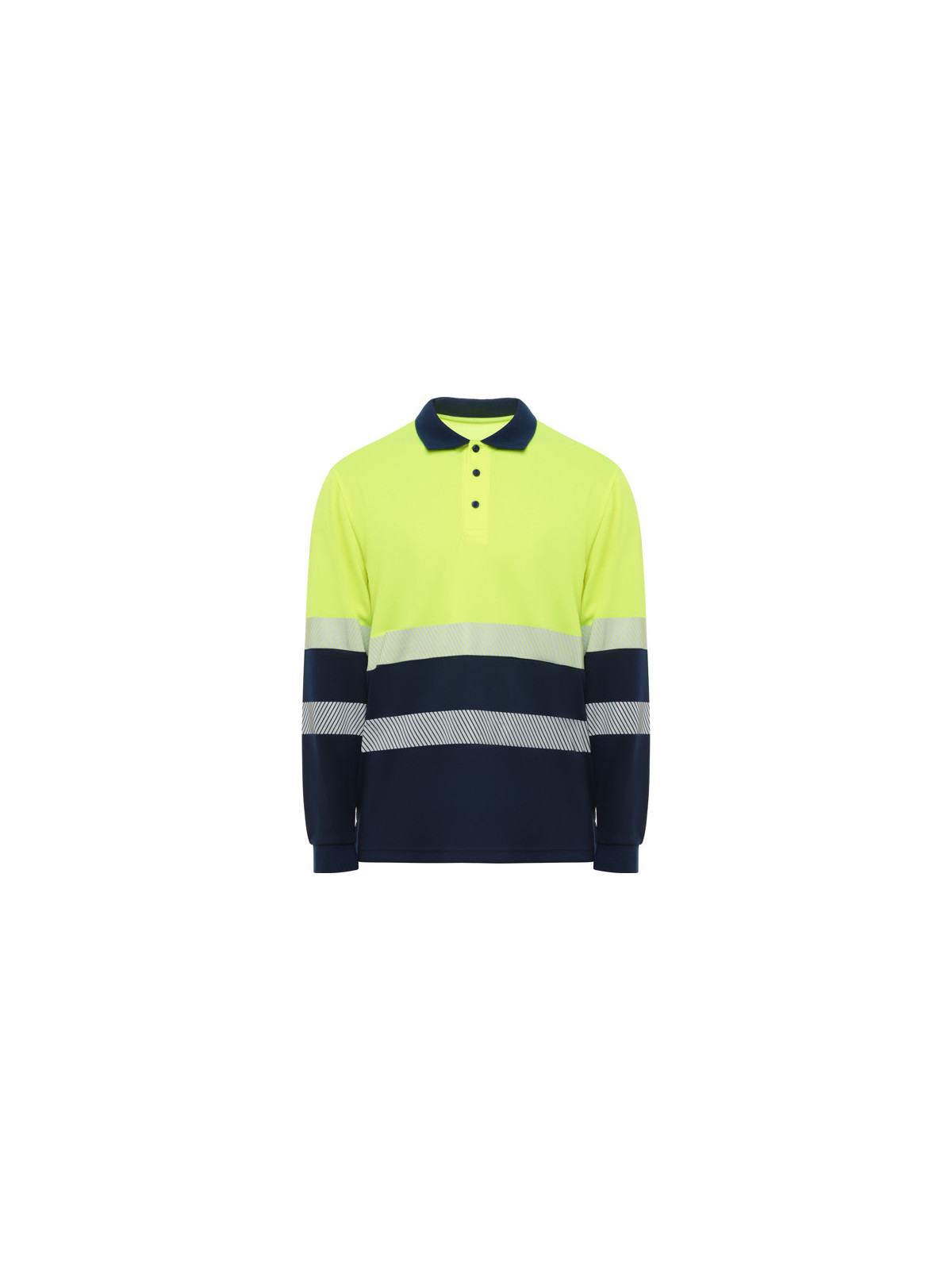 Polo technique haute visibilité à manches longues VEGA LS