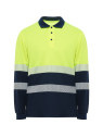 Polo technique haute visibilité à manches longues VEGA LS