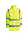 Parka haute visibilité combinée et rembourrée MERAK