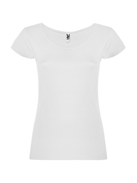 T-shirt femme col rond prononcé GUADALUPE