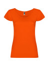 T-shirt femme col rond prononcé GUADALUPE