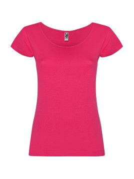 T-shirt femme col rond prononcé GUADALUPE