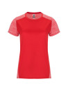 T-shirt technique bicolore femme ZOLDER WOMAN