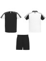 Kit de sport unisex composé de 2 t-shirts + 1 short JUVE