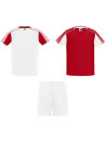 Kit de sport unisex composé de 2 t-shirts + 1 short JUVE