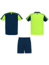 Kit de sport unisex composé de 2 t-shirts + 1 short JUVE