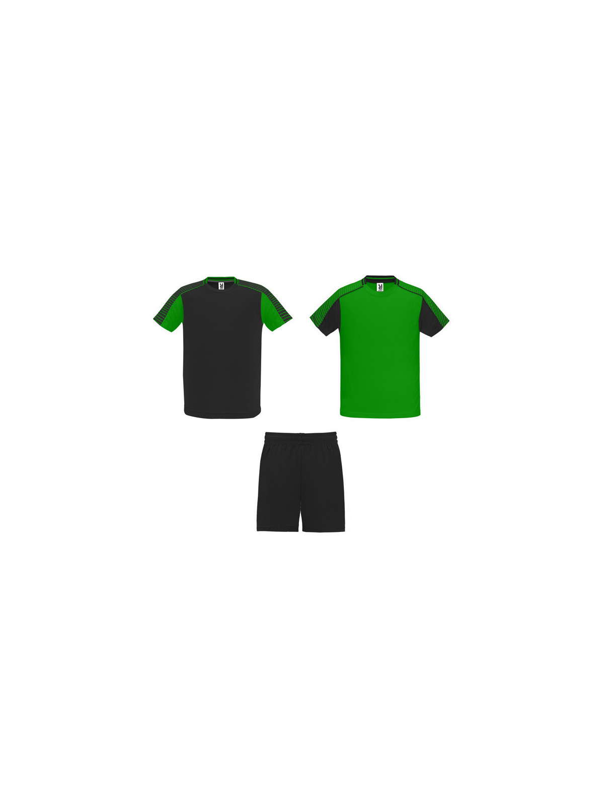 Kit de sport unisex composé de 2 t-shirts + 1 short JUVE