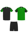 Kit de sport unisex composé de 2 t-shirts + 1 short JUVE