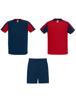 Kit de sport unisex composé de 2 t-shirts + 1 short JUVE