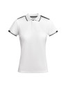 Polo technique recyclé bicolore femme TAMIL WOMAN