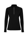 Sweat technique femme col zippé a bande réfléchissante  ESTAMBUL WOMAN