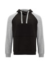 Sweat-shirt bi couleur unisexe BADET