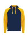 Sweat-shirt bi couleur unisexe BADET