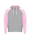 Sweat-shirt bi couleur unisexe BADET