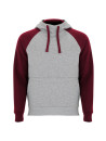 Sweat-shirt bi couleur unisexe BADET