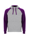 Sweat-shirt bi couleur unisexe BADET