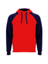 Sweat-shirt bi couleur unisexe BADET