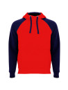 Sweat-shirt bi couleur unisexe BADET