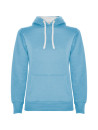 Sweat-shirt à capuche bicolore femme URBAN WOMAN