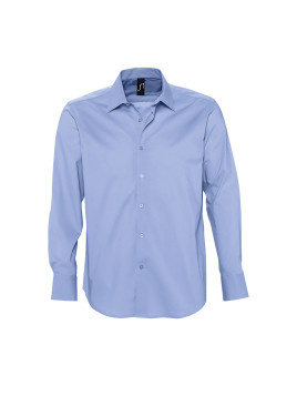 Chemise homme BRIGHTON popeline stretch 140g