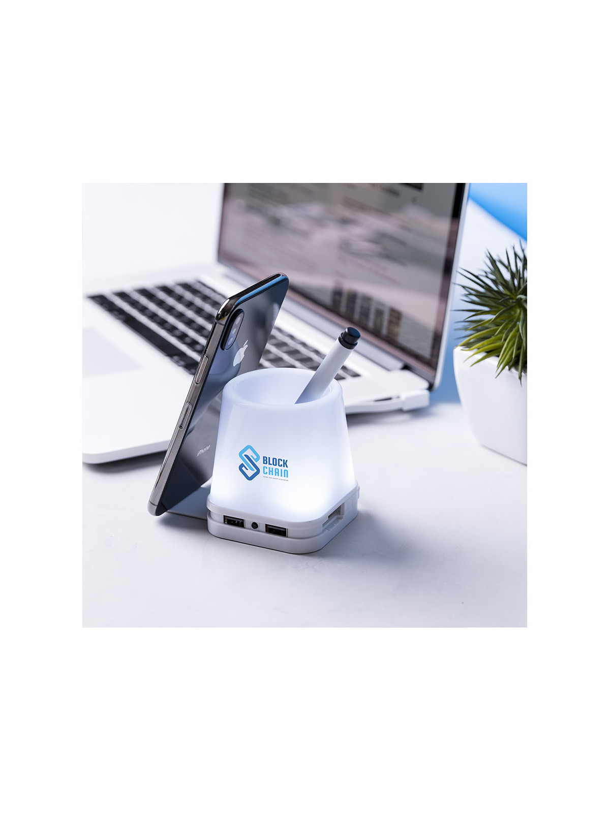 Porte-Crayons Port USB Belind