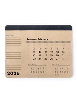 Tapis Souris Calendrier Flen