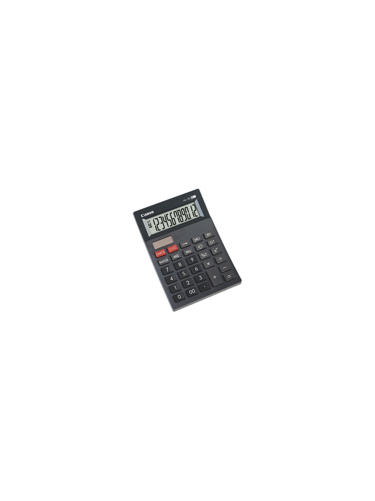 Calculatrice de bureau Canon AS-120 - 12 chiffres