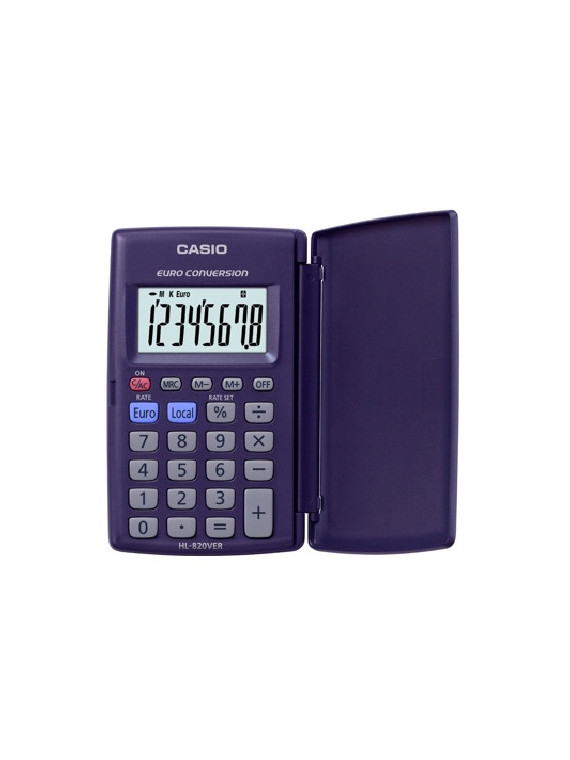 Calculatrice de poche CASIO HL-820VER - 8 chiffres