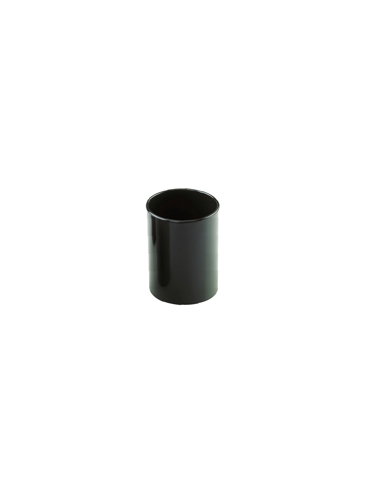 Pot à crayons polypropylène noir - Le lot de 2