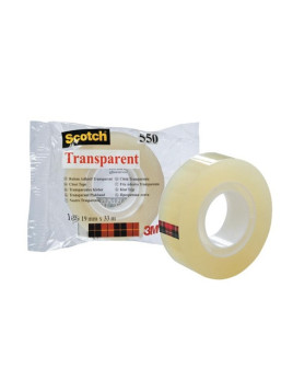 Ruban adhésif SCOTCH 550 Transparent - Le rouleau