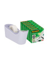 Pack dévidoir lourd C18 + 6 rubans Scotch Magic invisible
