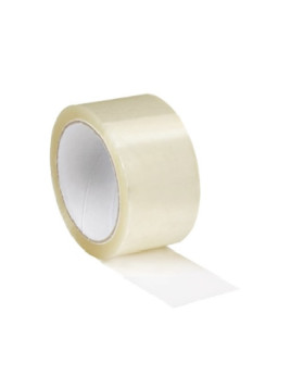 Ruban adhésif d’emballage polypro transparent 50 mm x 66 m - Le lot de 6 rouleaux