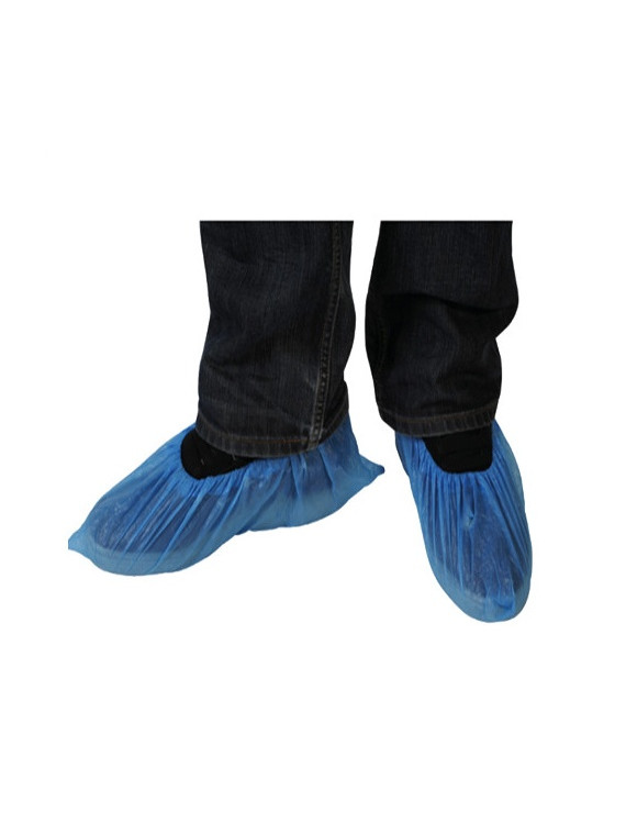 Sur-chaussures visiteurs bleues - Le lot 50 paires