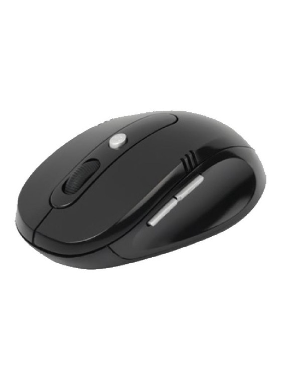 Souris sans fil ergonomique - 2 boutons programmables - Noir