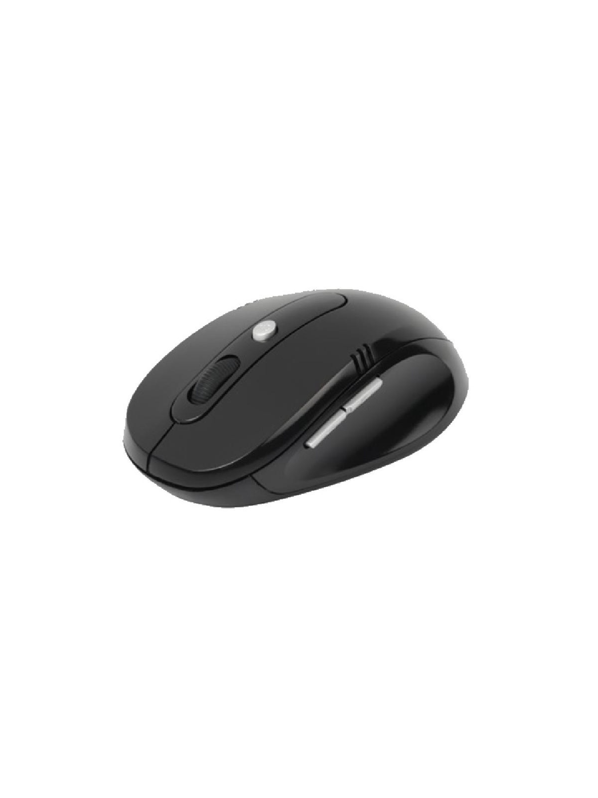Souris sans fil ergonomique - 2 boutons programmables - Noir