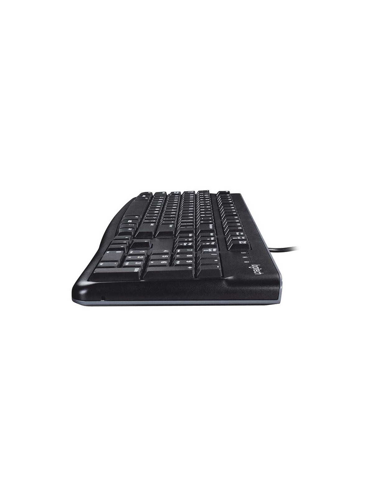 Clavier filaire Logitech K120 AZERTY USB - Noir