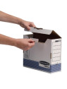 Boîtes archives Bankers Box by FELLOWES - Dos de 15 cm - Le lot de 10 boîtes