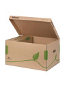 Containers écologiques pour boîtes d'archives Esselte couvercle ECO Marron - Le lot de 10