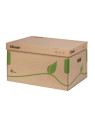 Containers écologiques pour boîtes d'archives Esselte couvercle ECO Marron - Le lot de 10