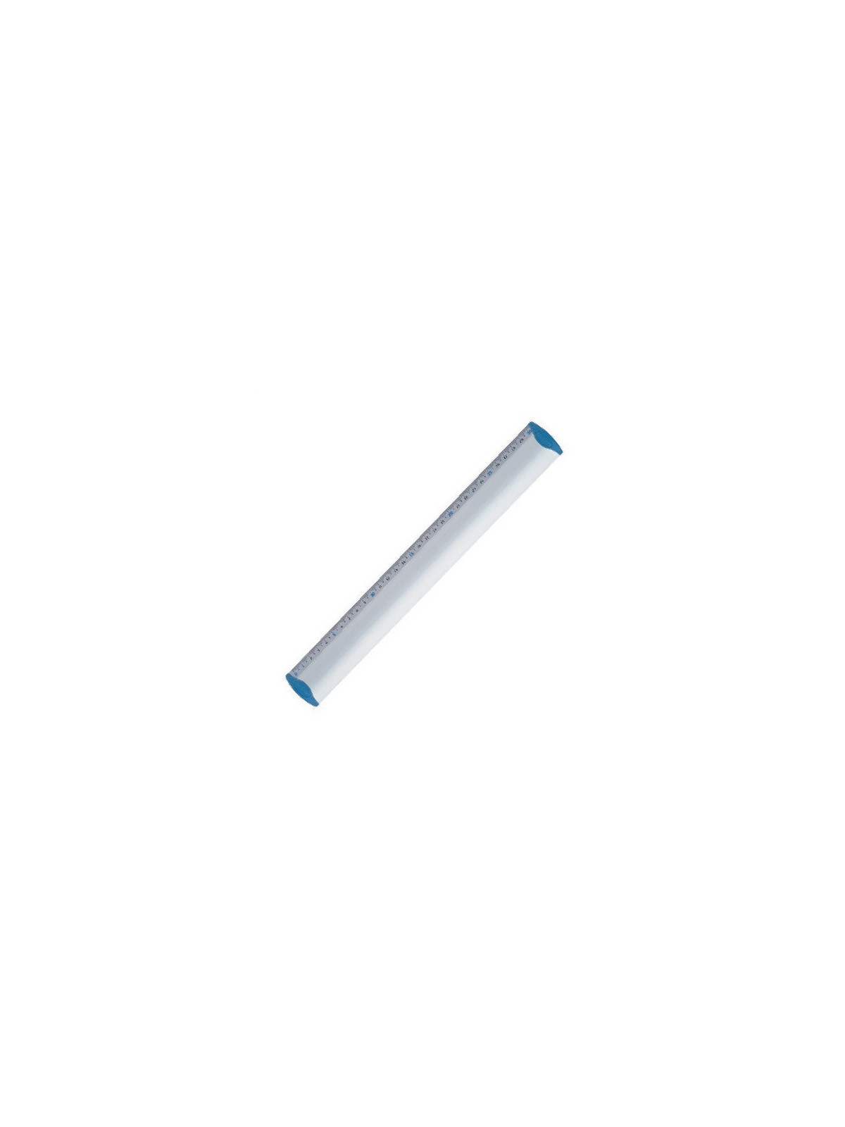 Règle plate MAPED aluminium graduée anti-bruit - 30 cm