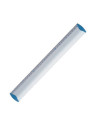 Règle plate MAPED aluminium graduée anti-bruit - 30 cm