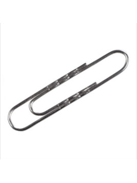 Trombones ondulés 50 mm acier galvanisé - La boîte de 100